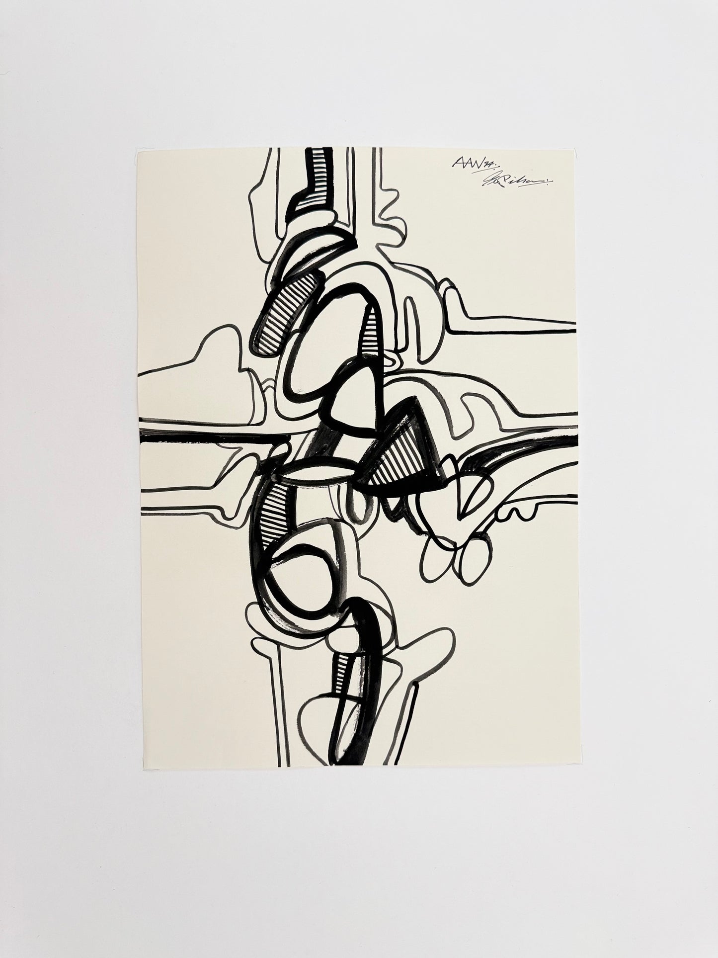 Monochromatic Original Artwork No.250 - ARTHUR ALLAN WILSON, Scottish | 1944-2024