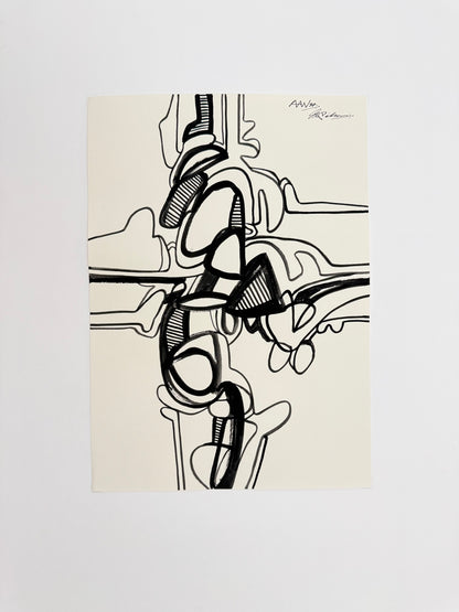 Monochromatic Original Artwork No.250 - ARTHUR ALLAN WILSON, Scottish | 1944-2024