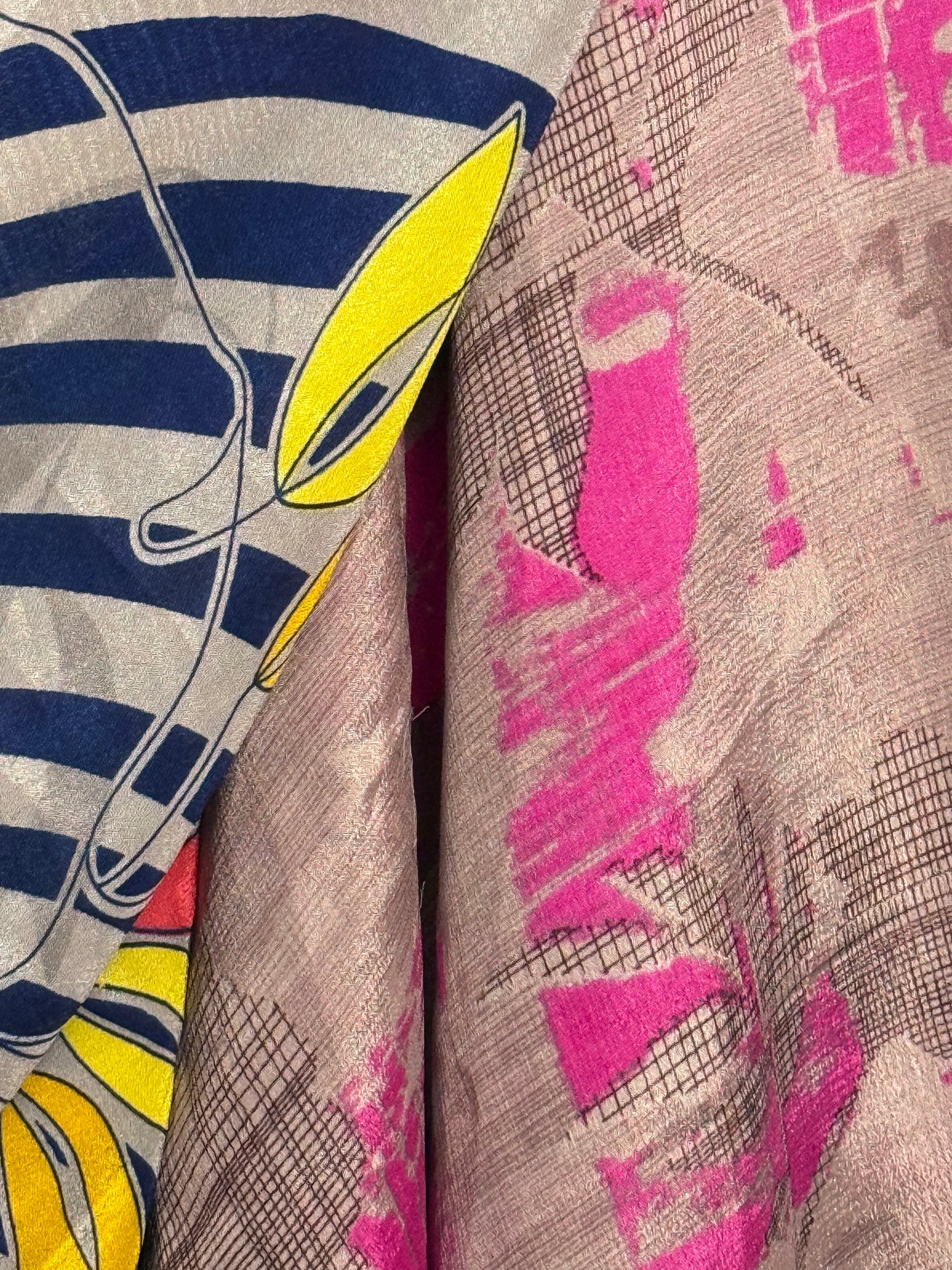 Vintage Saree Silk Wrap Skirt