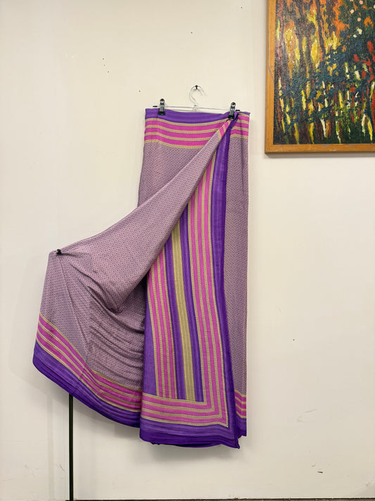 Vintage Pure Silk Saree Fabric