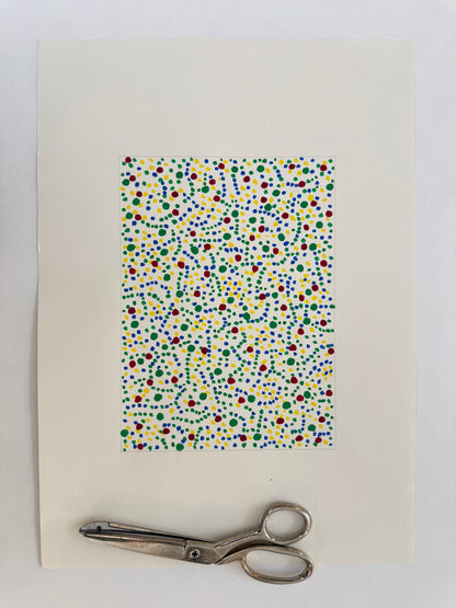 Pointillist Ink on Paper Original Artwork No.12 - ARTHUR ALLAN WILSON, Scottish | 1944-2024