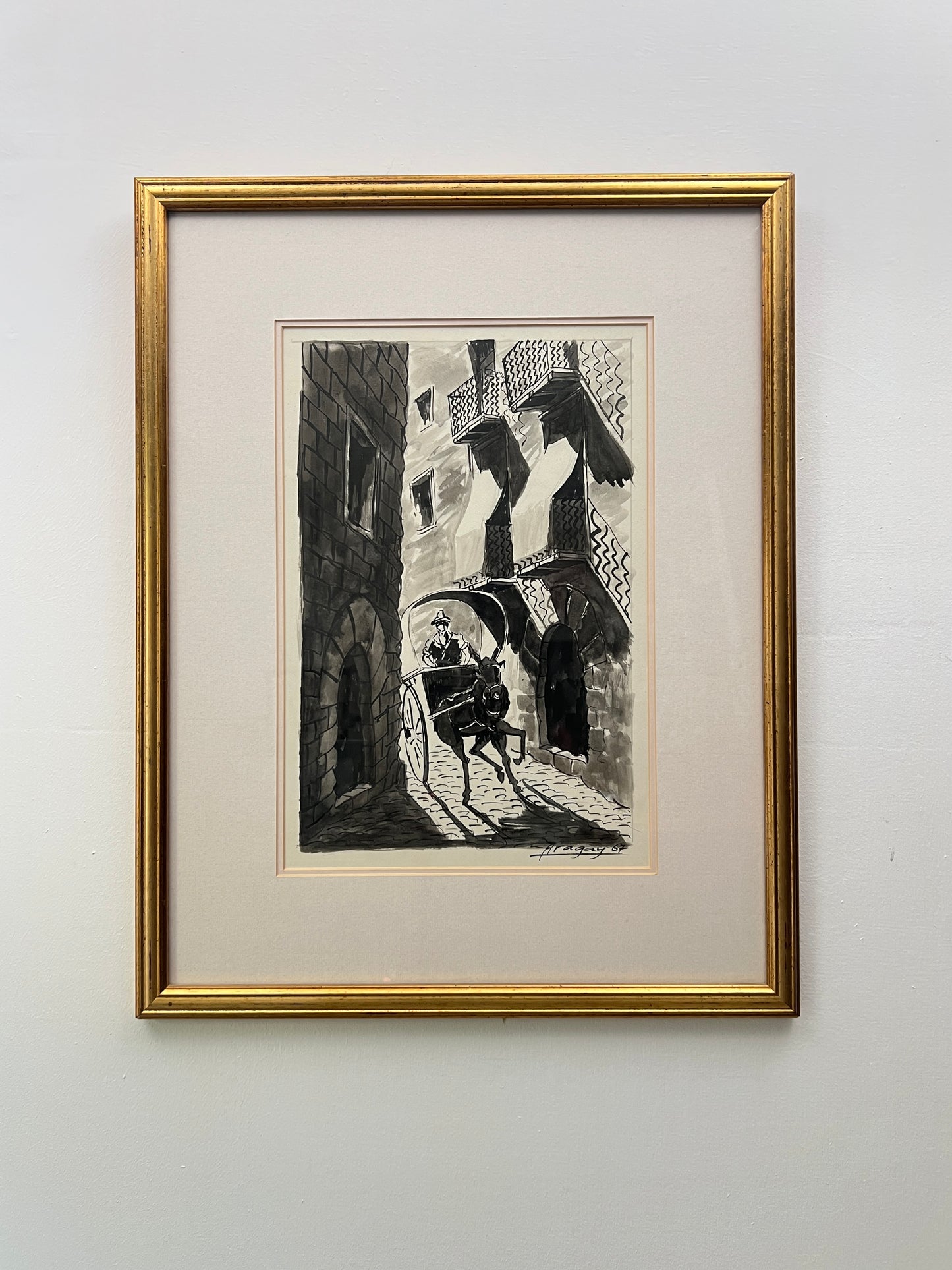 Ink on Paper | Josep Aragay (Spanish 1889-1973)
