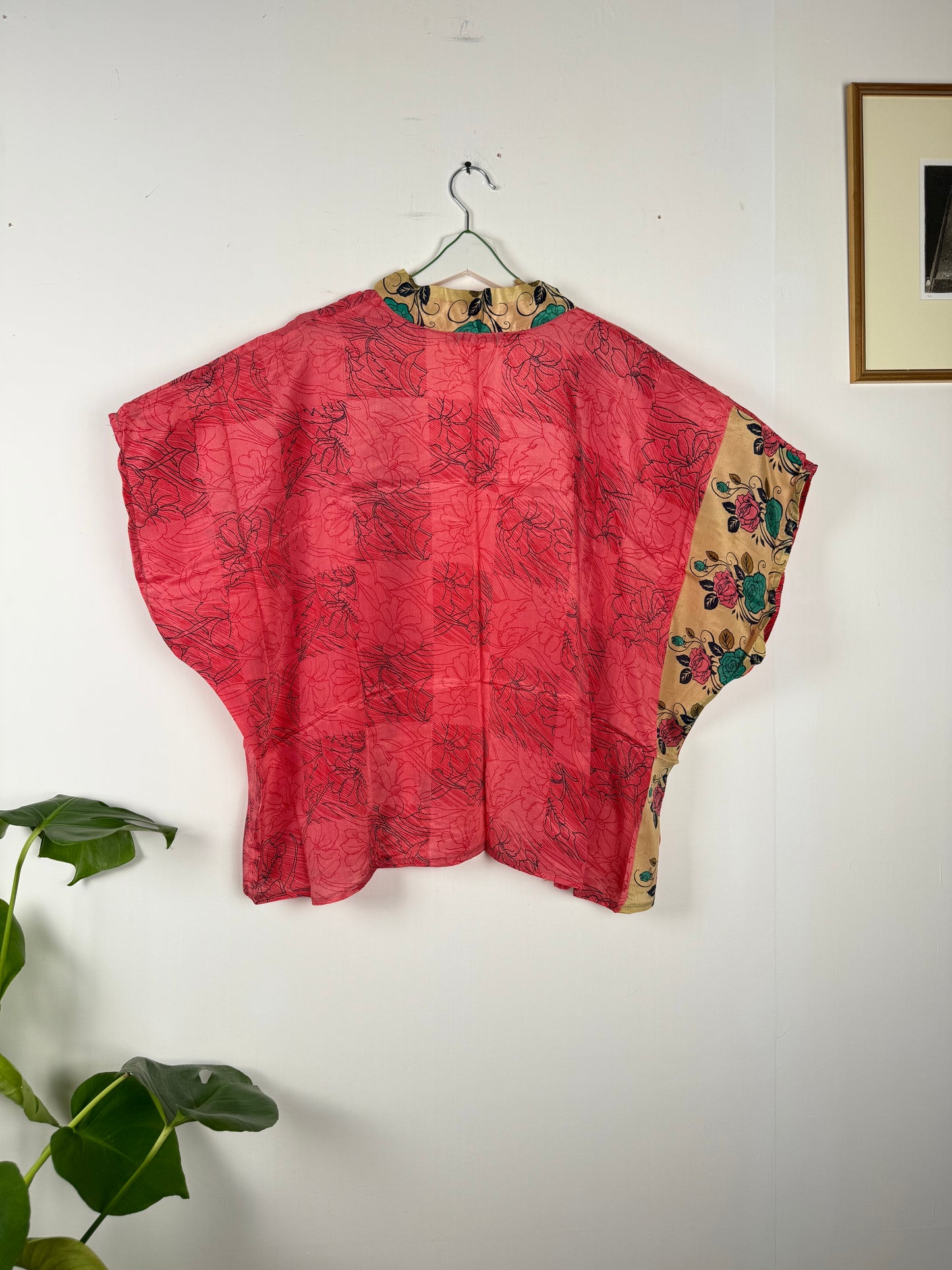 Vintage Saree Silk Shrug Blouse