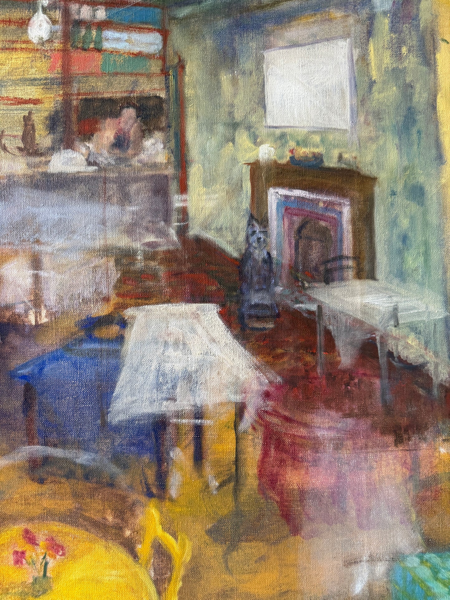 Cafe Interior - JANE PARKHOUSE British | 1951-1990