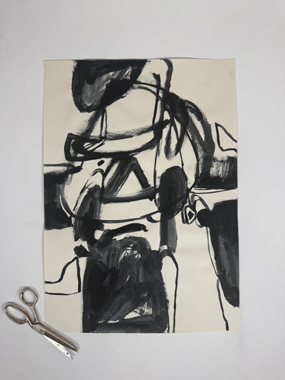 Monochromatic Original Artwork No.321 - ARTHUR ALLAN WILSON, Scottish | 1944-2024