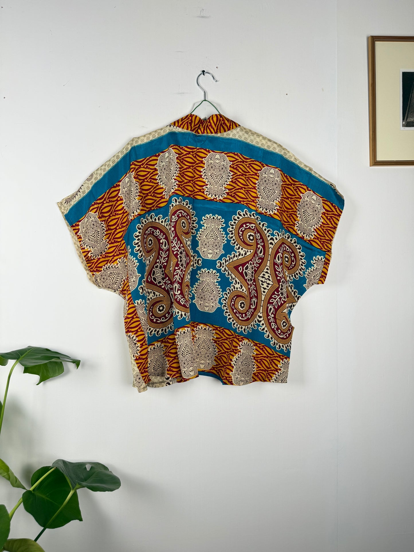 Vintage Saree Silk Shrug Blouse