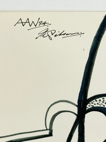 Monochromatic Original Artwork No.245 - ARTHUR ALLAN WILSON, Scottish | 1944-2024