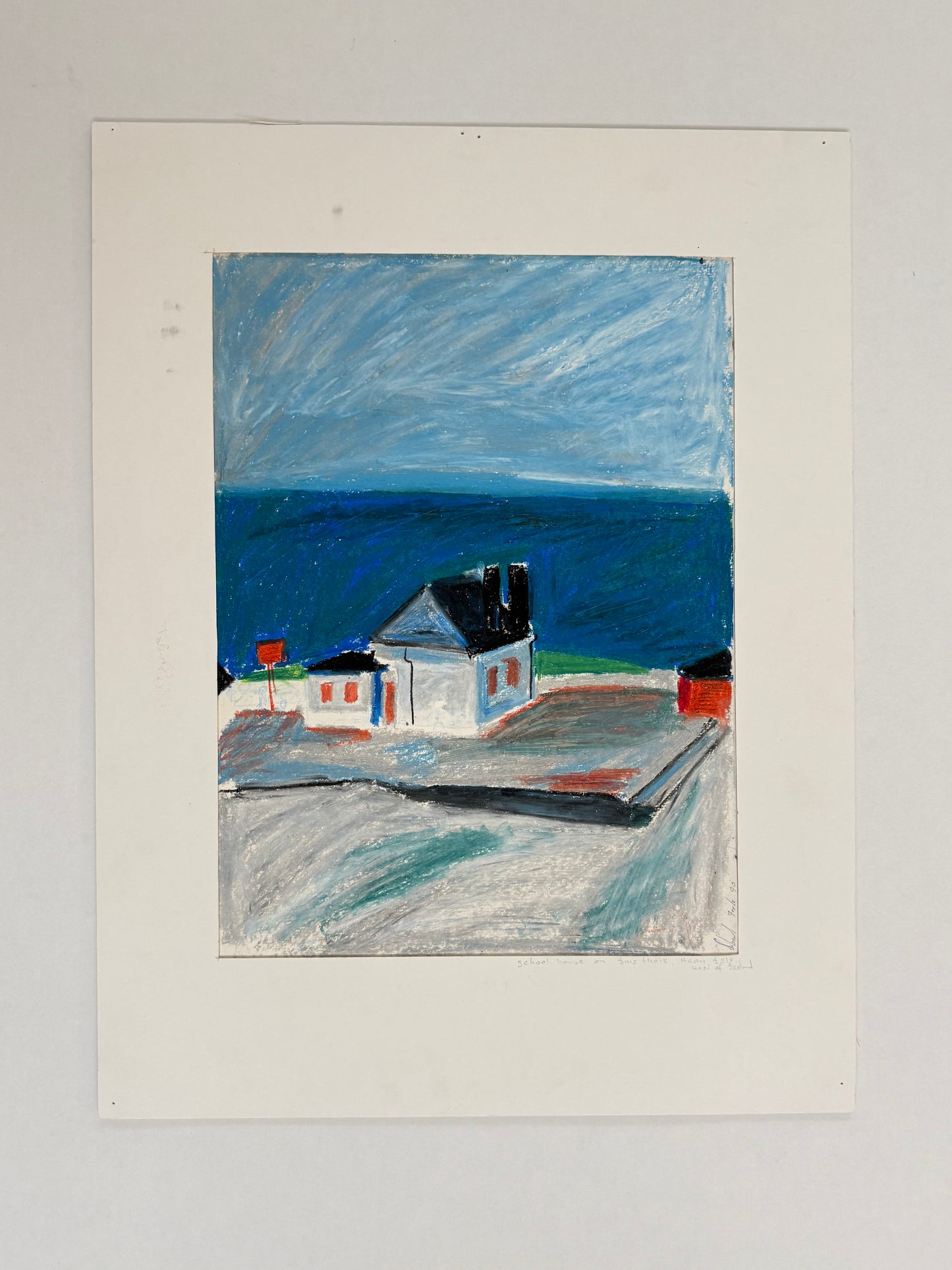 School House on Inis Thoir, Aran Isle, West of Ireland - SIBÉAL FOYLE, Irish