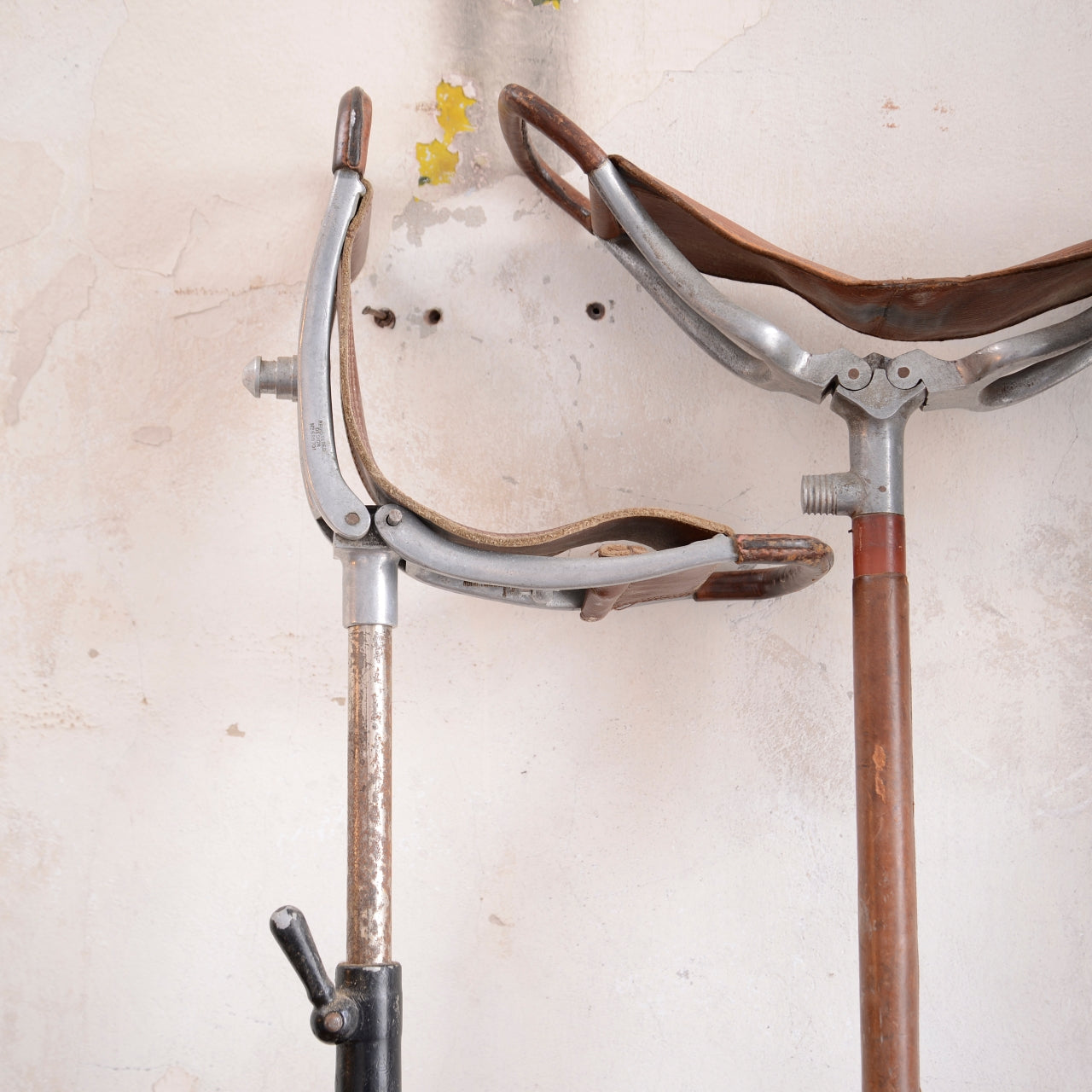 Collection of Four Walking / Shooting Seat Sticks