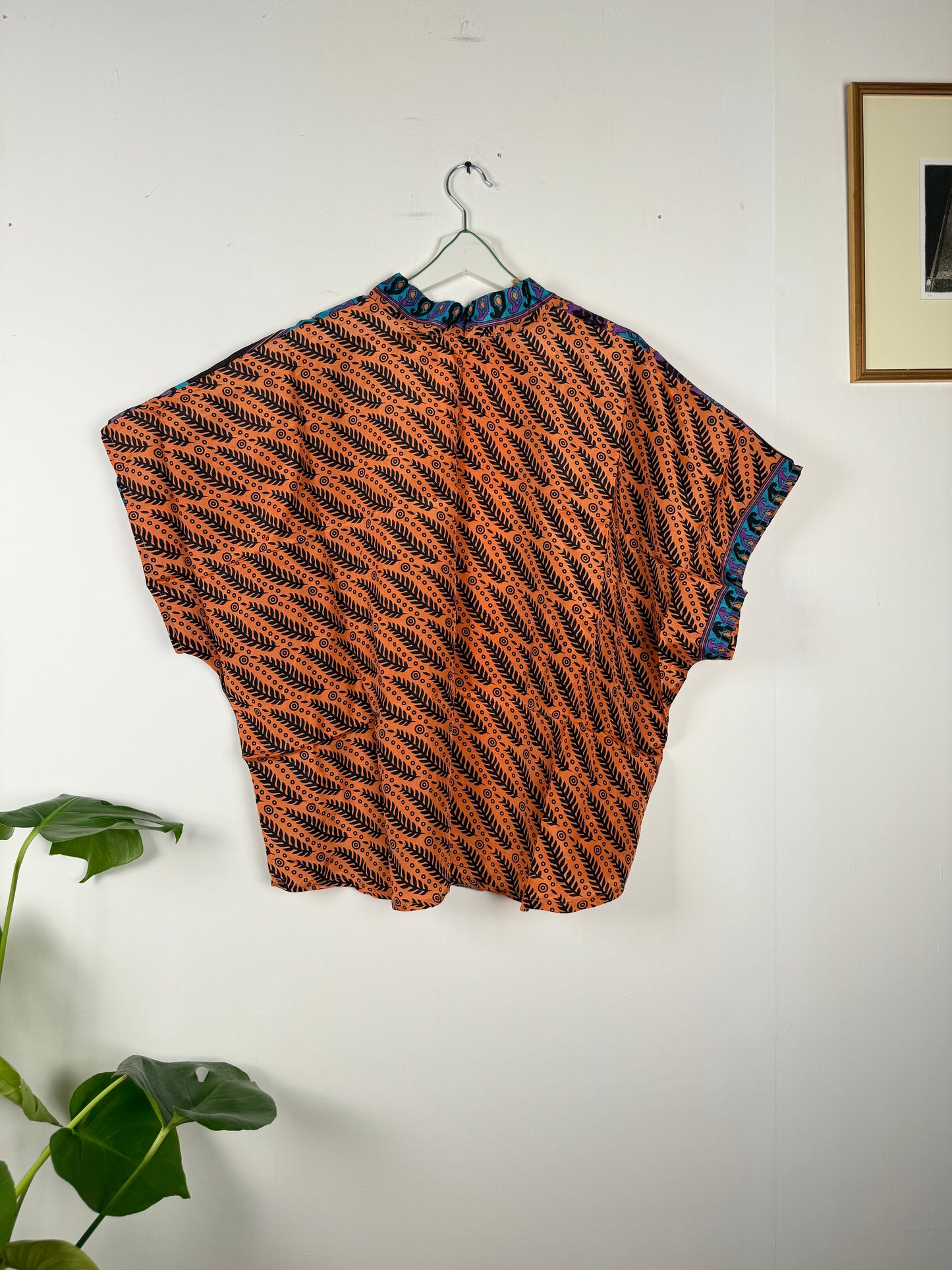 Vintage Saree Silk Shrug Blouse