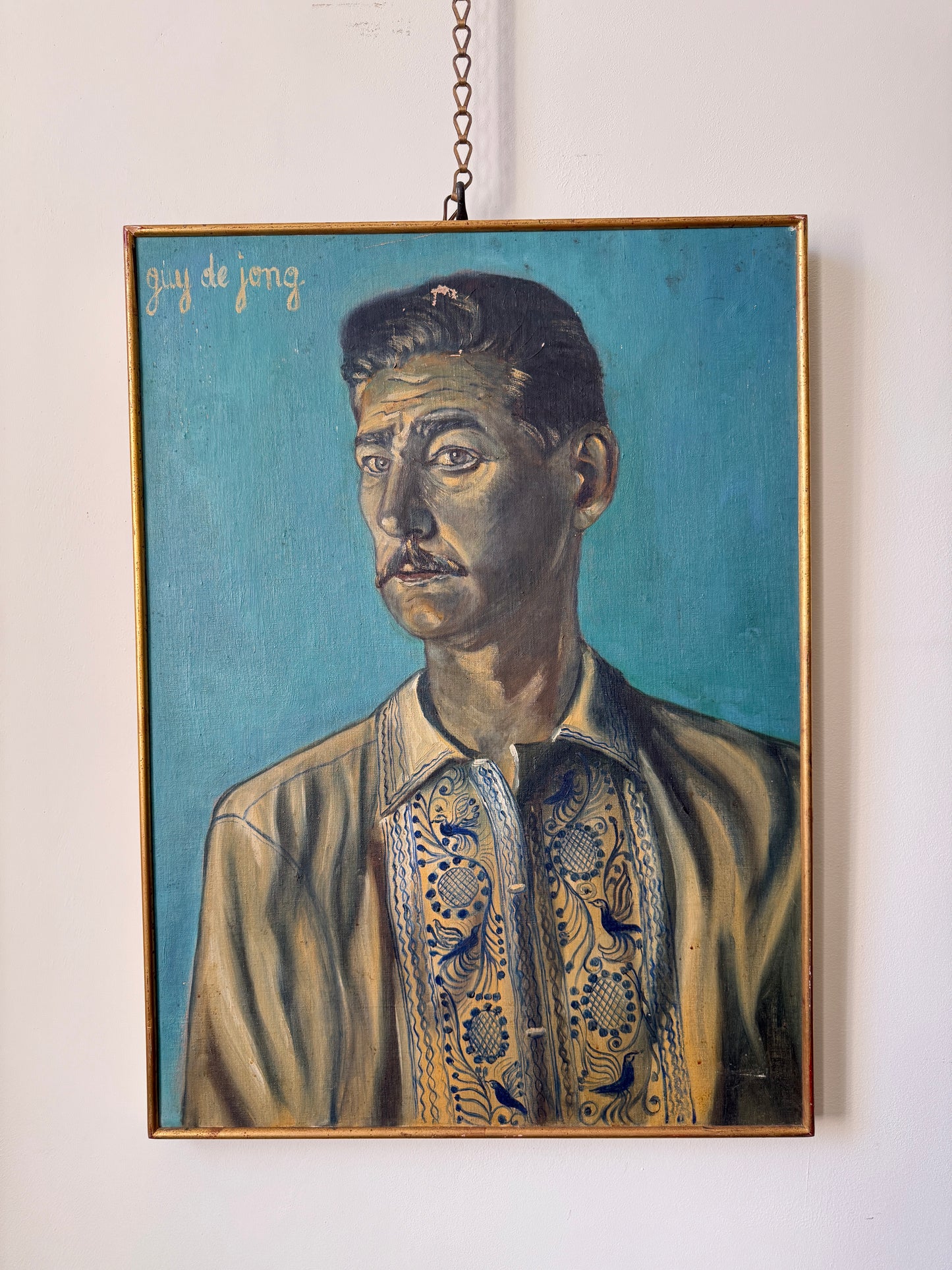 Man in Folk Shirt - Guy de Jong | 1950's