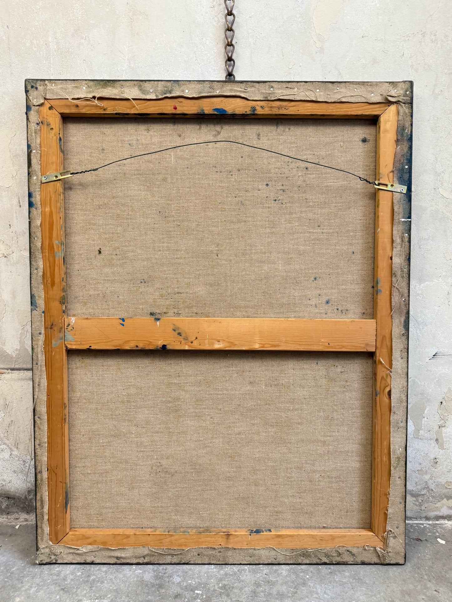 Abstract Expressionist Landscape Oil