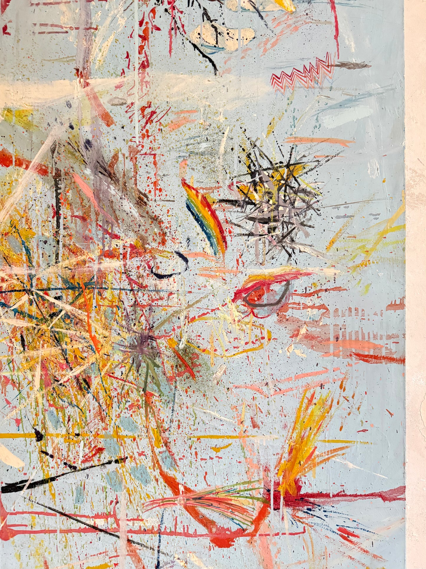 A Large Abstract - Richard Green 1969