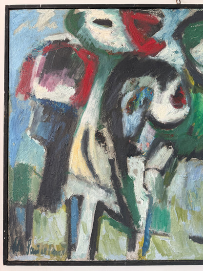 Heinz Sauerland (German, 1936–2023), Figurengruppe, 1965