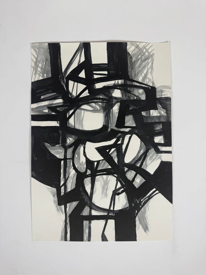 Monochromatic Original Artwork No.324 - ARTHUR ALLAN WILSON, Scottish | 1944-2024