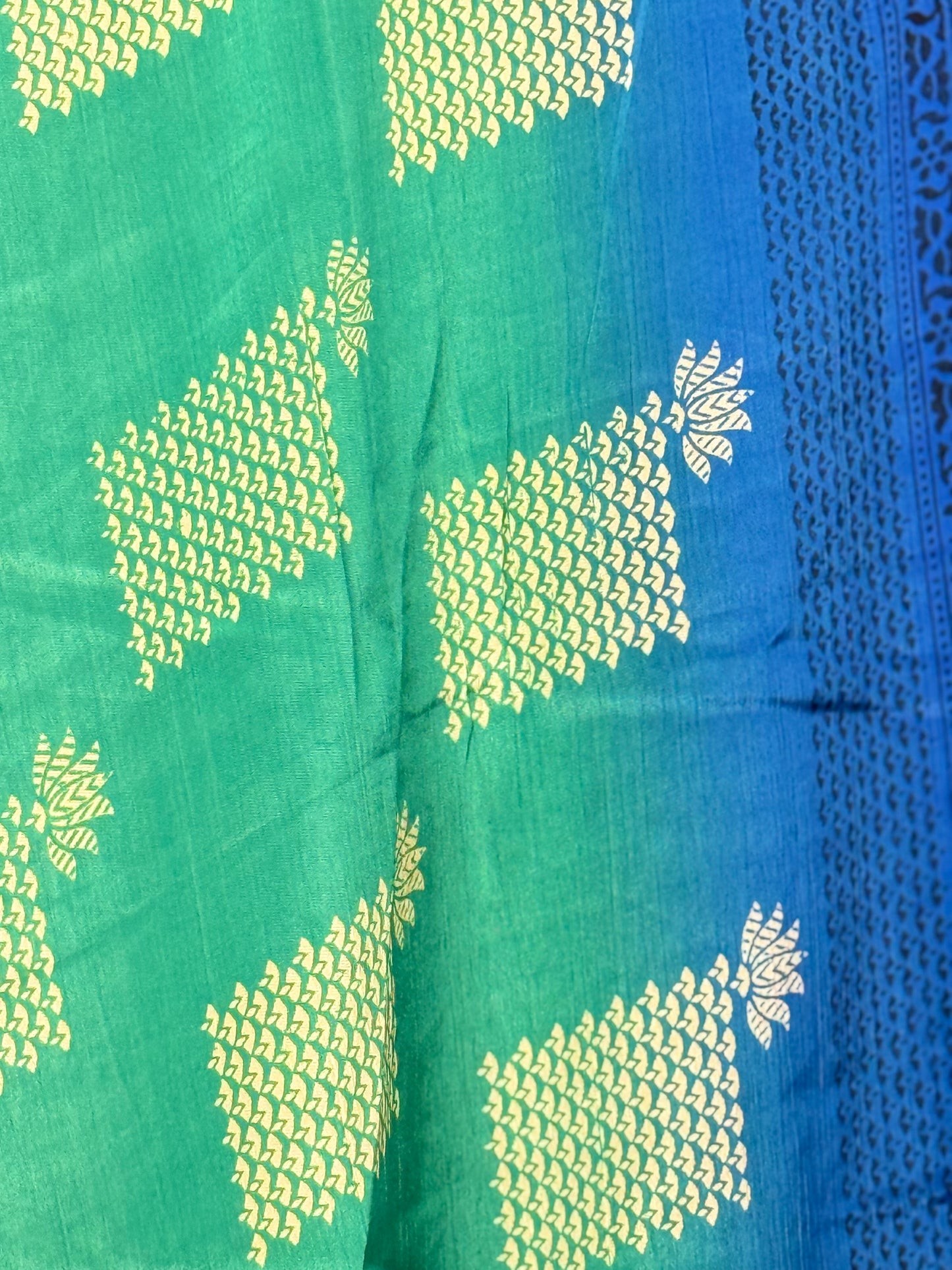Vintage Saree Silk Wrap Skirt