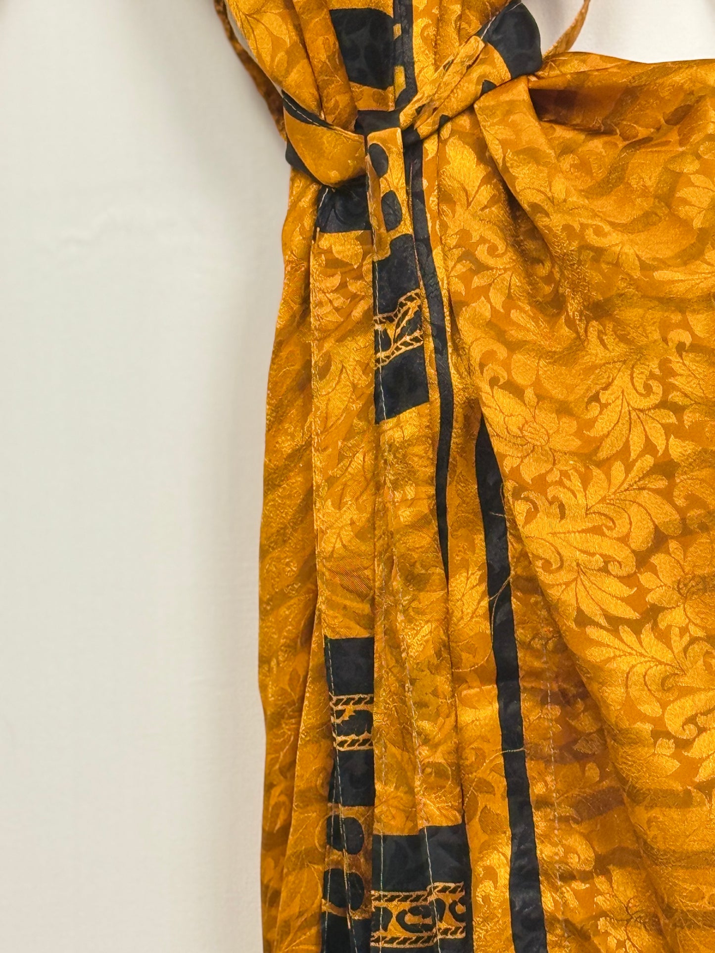 Vintage Saree Silk Kimono / Duster - Short