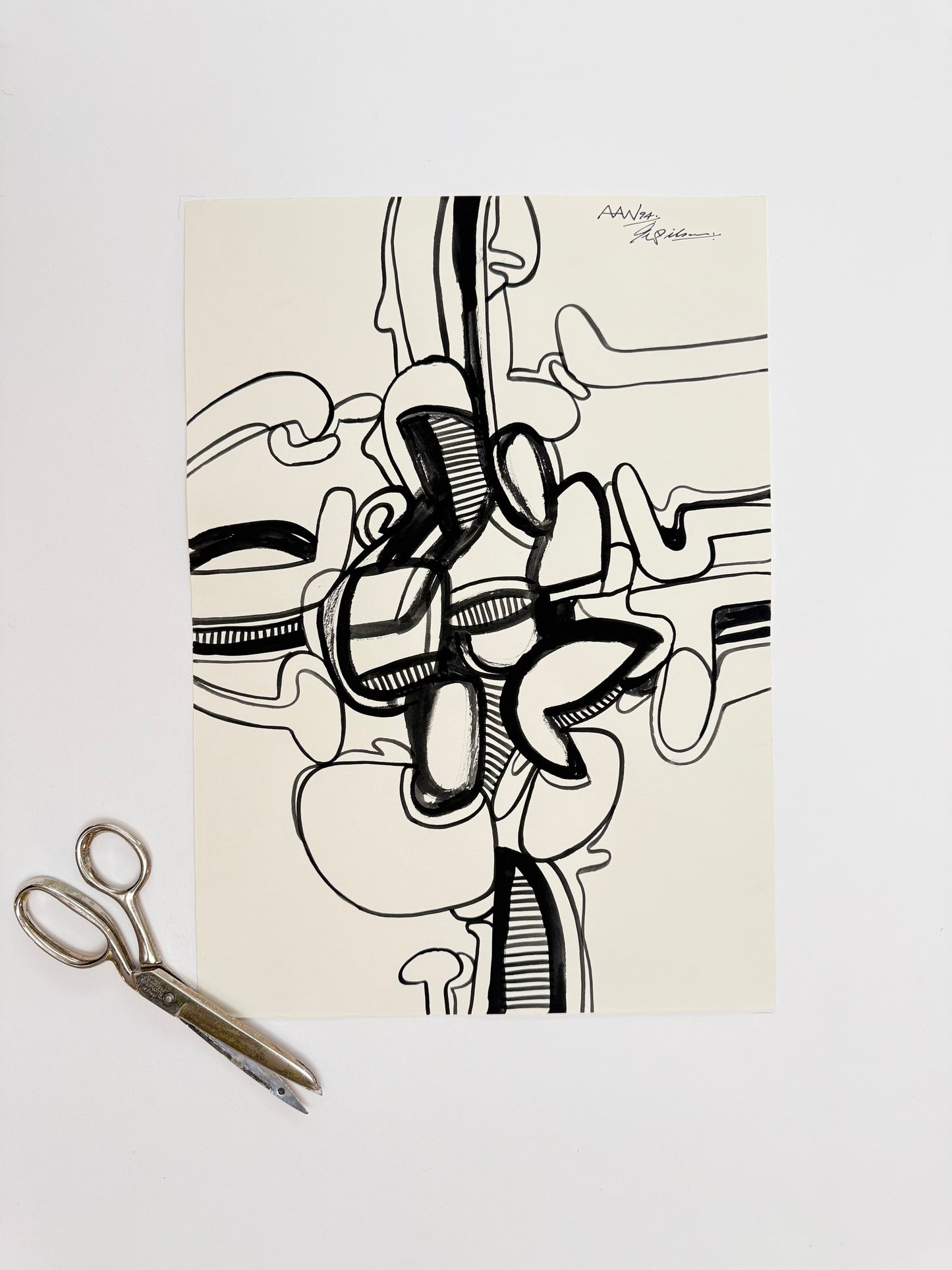Monochromatic Original Artwork No.248 - ARTHUR ALLAN WILSON, Scottish | 1944-2024