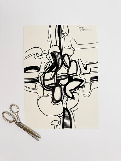 Monochromatic Original Artwork No.248 - ARTHUR ALLAN WILSON, Scottish | 1944-2024
