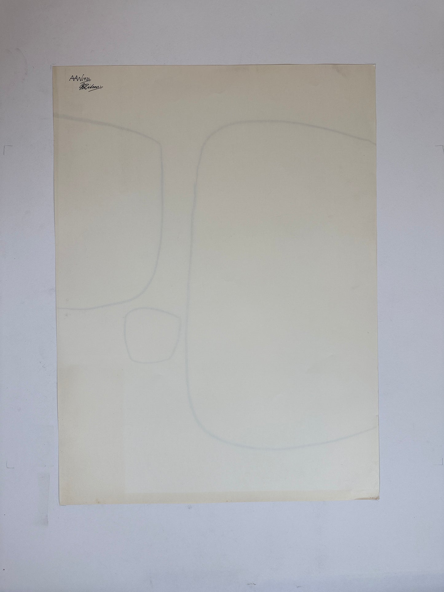 Monochromatic Original Artwork No.344 - ARTHUR ALLAN WILSON, Scottish | 1944-2024