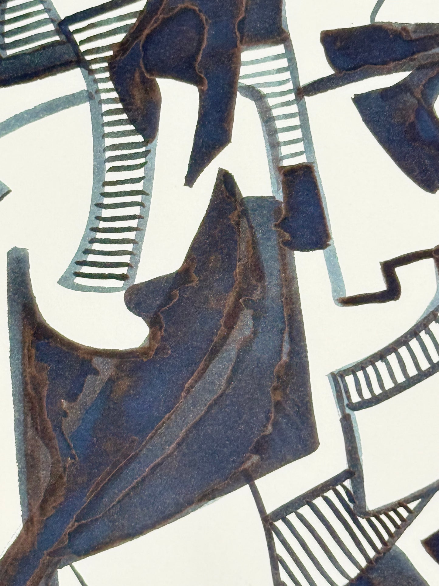 Monochromatic Original Artwork No.254 - ARTHUR ALLAN WILSON, Scottish | 1944-2024