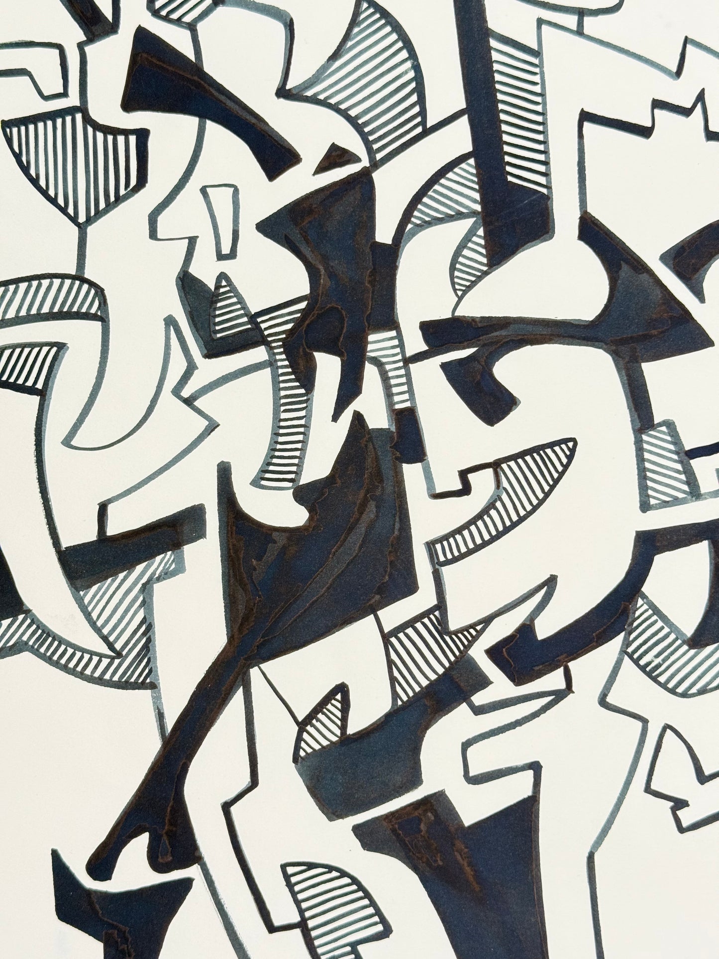 Monochromatic Original Artwork No.254 - ARTHUR ALLAN WILSON, Scottish | 1944-2024