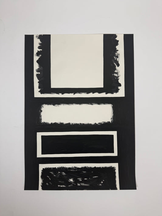 Monochromatic Original Artwork No.302 - ARTHUR ALLAN WILSON, Scottish | 1944-2024