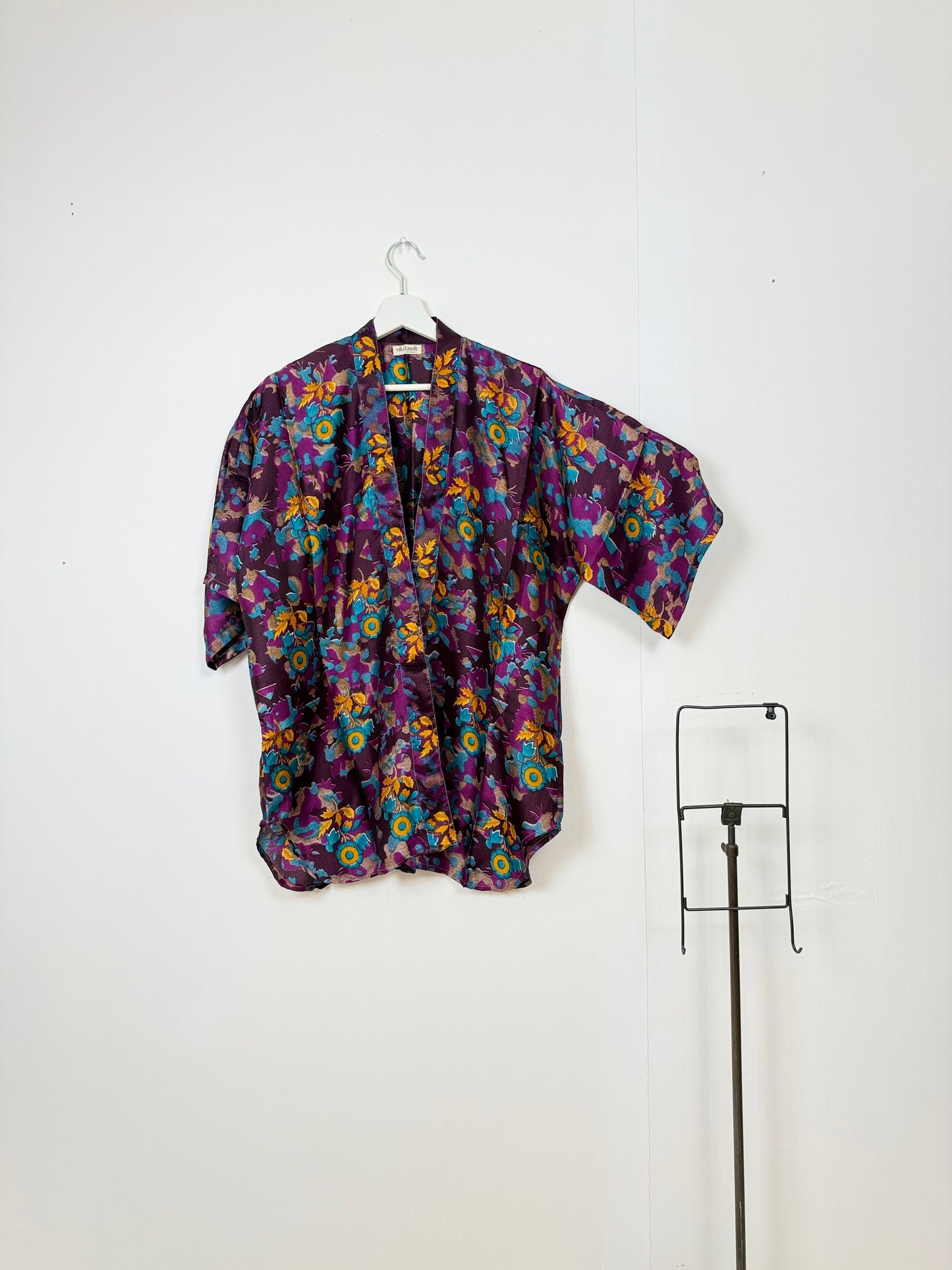 Vintage Saree Silk Trousers & Shirt Co-ordinated Set