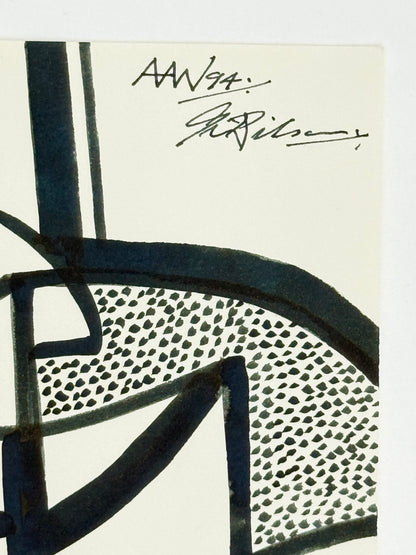 Monochromatic Original Artwork No.237 - ARTHUR ALLAN WILSON, Scottish | 1944-2024