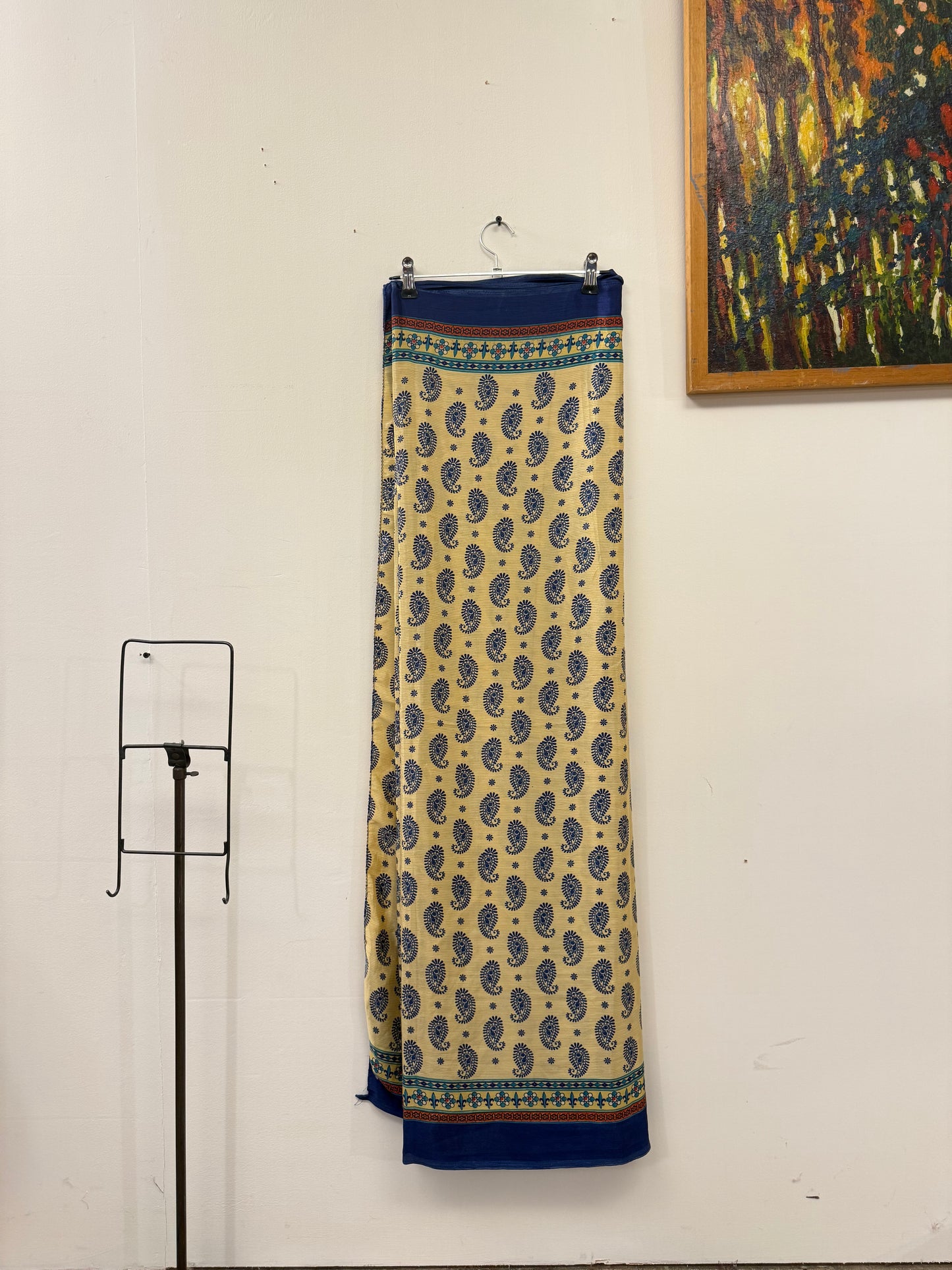 Vintage Pure Silk Saree Fabric