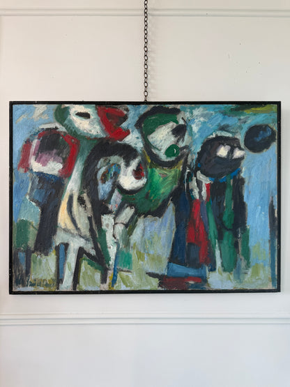 Heinz Sauerland (German, 1936–2023), Figurengruppe, 1965