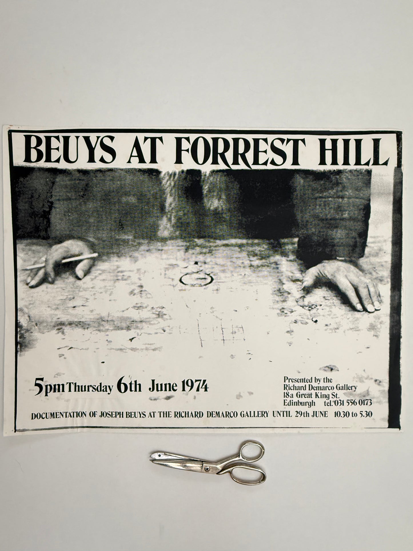 BEUYS at Forrest Hill, Richard Demarco Gallery, Edinburgh | Art Poster