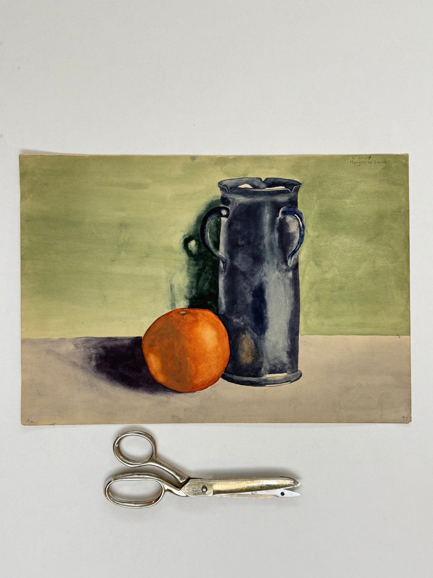 Orange and Blue Jug - MARGARET LAMB | 1929