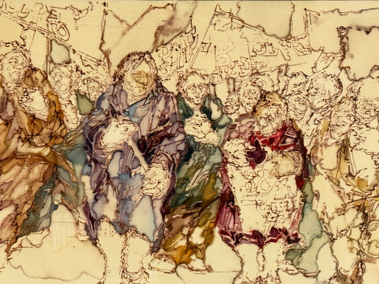The Protestors, 1977 | Anda Paterson RSW RGI