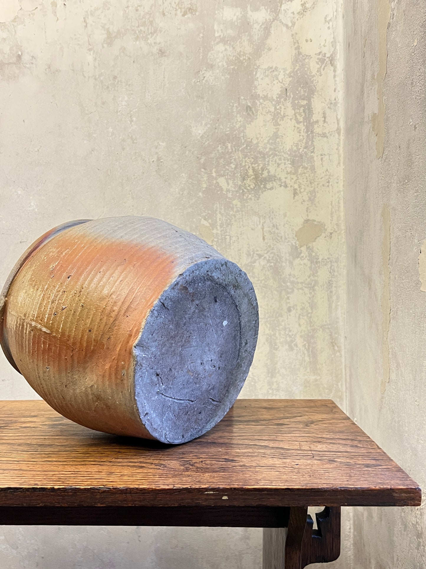 19thC French Stoneware Confit Pot