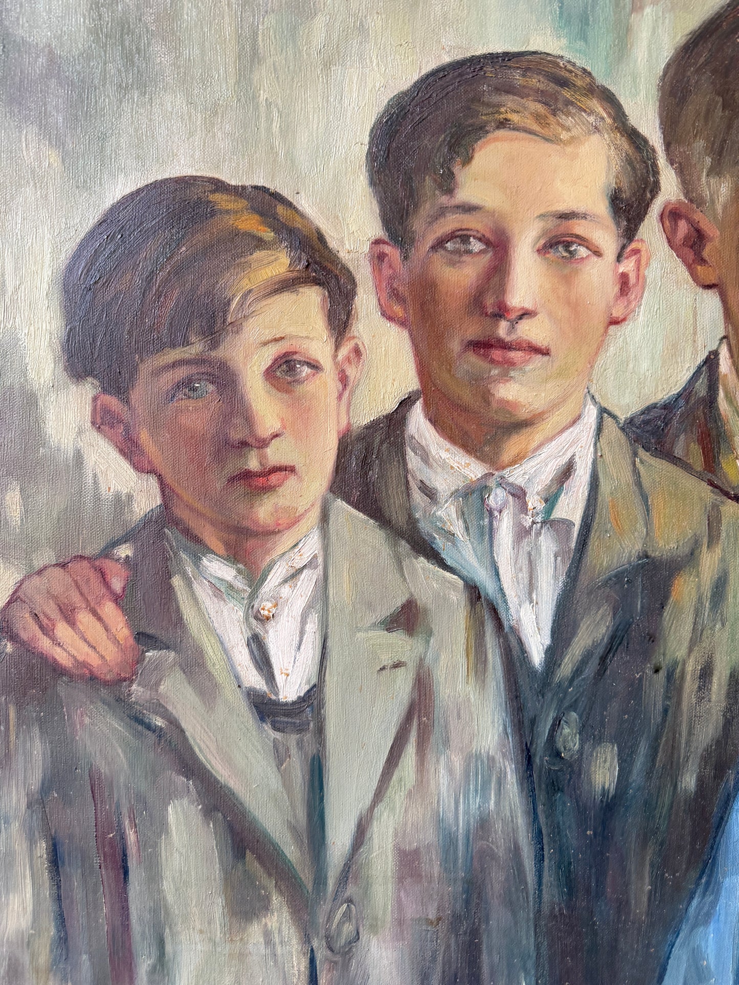 Portrait of Five Children, 1939 | French or Belgian School