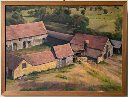 Barns | Mid 20th Century Painting