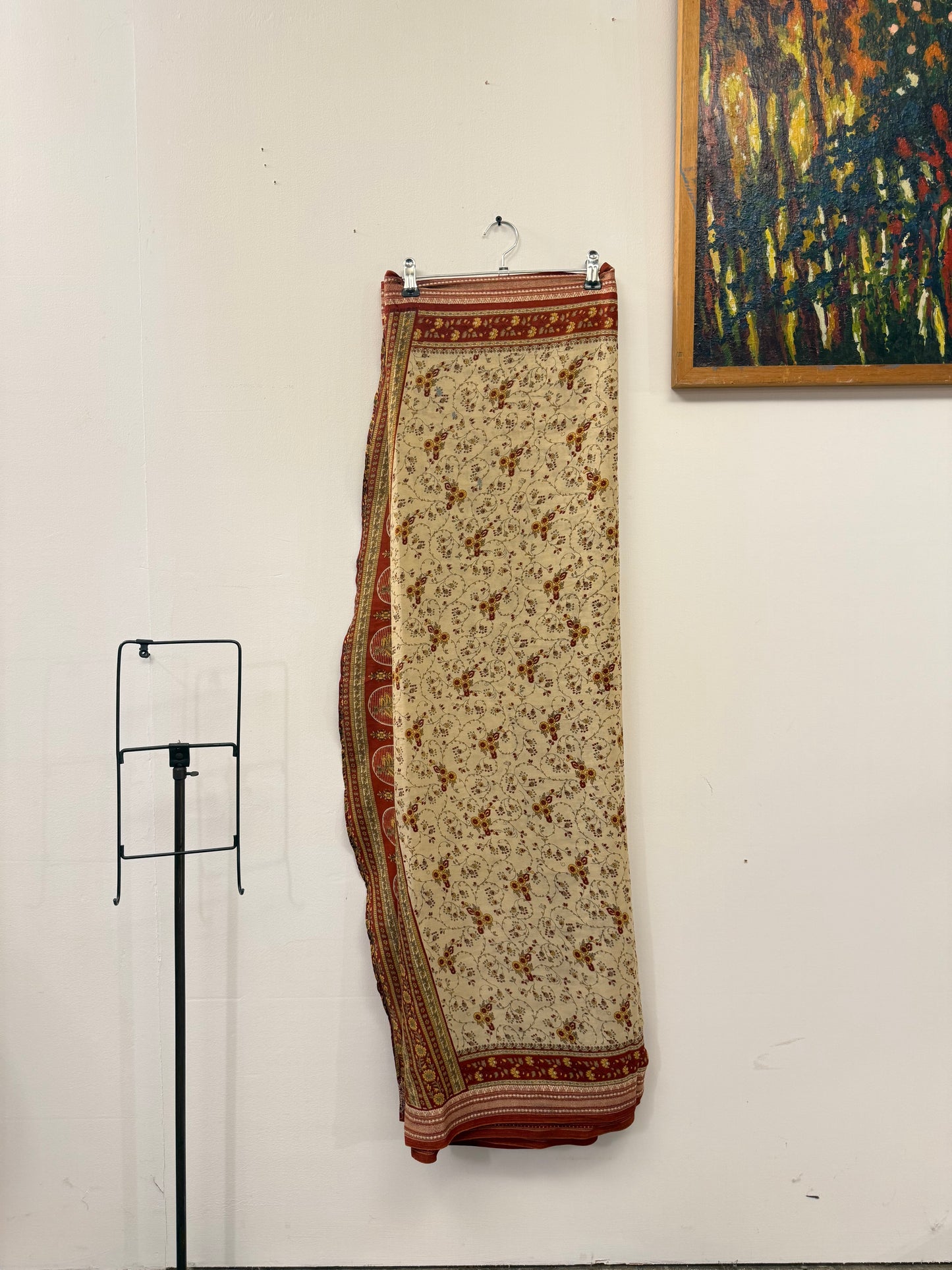 Vintage Pure Silk Saree Fabric