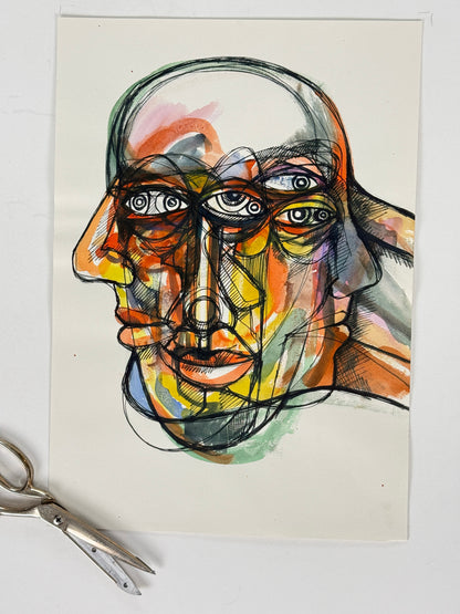 Colour Wash Original Artwork No.403 - ARTHUR ALLAN WILSON, Scottish | 1944-2024