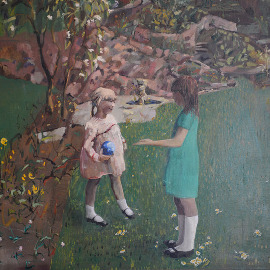Two Girls In A Garden / C.W. Malcolm, (1979)