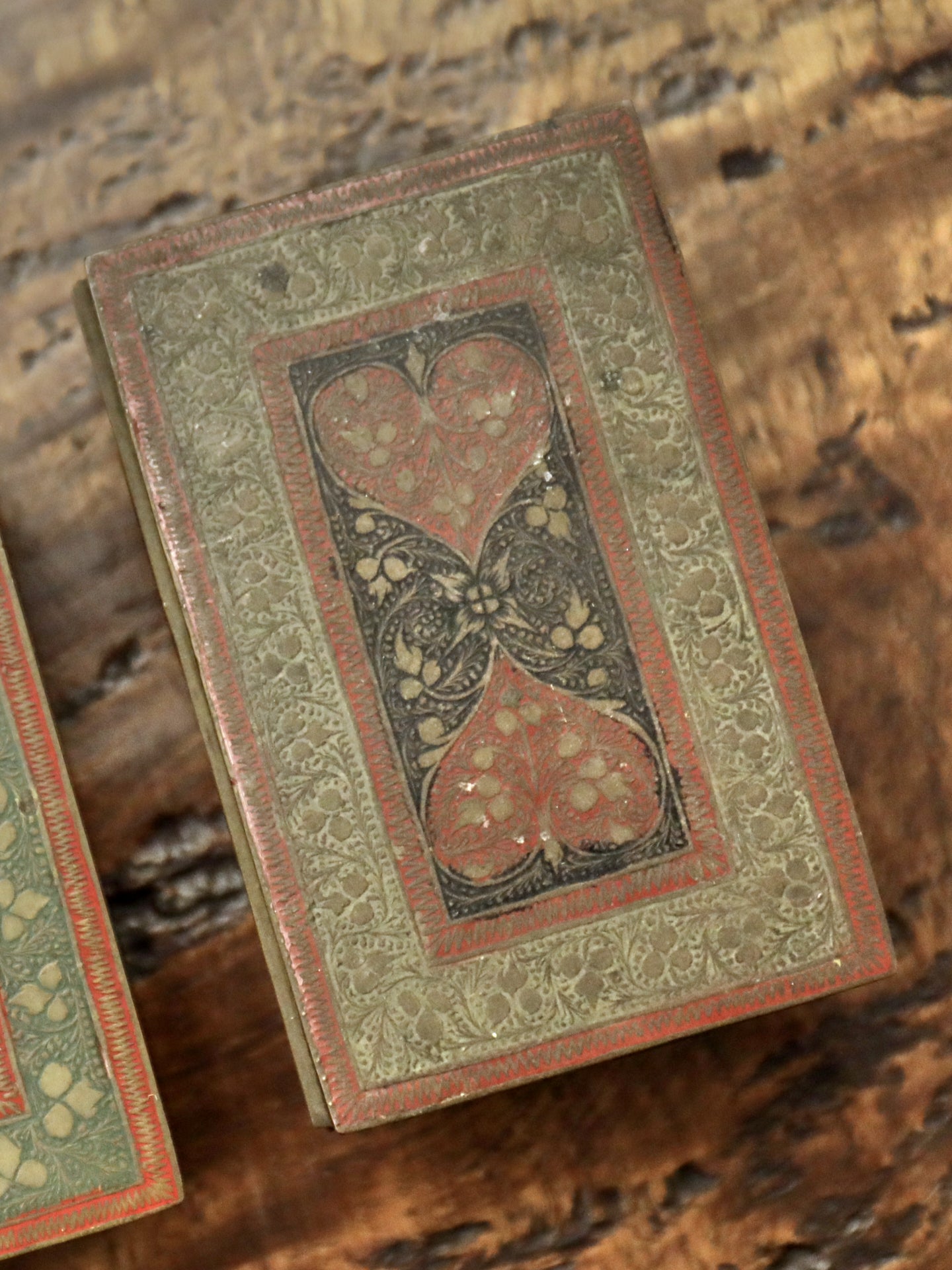 A Pair of Kashmir Brass Trinket Boxes