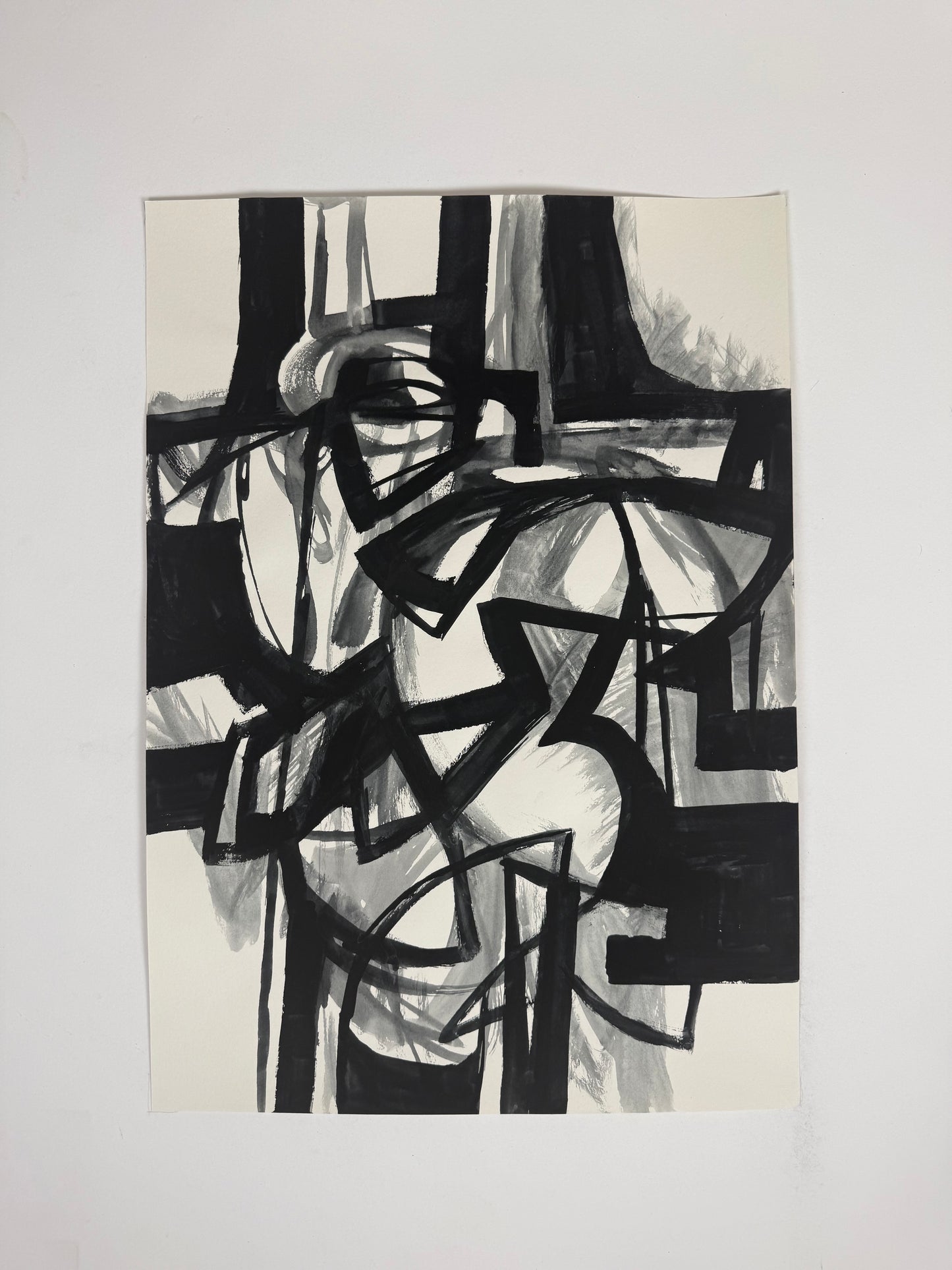 Monochromatic Original Artwork No.325 - ARTHUR ALLAN WILSON, Scottish | 1944-2024