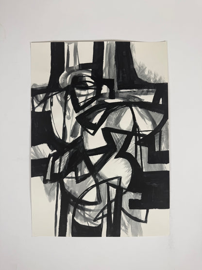 Monochromatic Original Artwork No.325 - ARTHUR ALLAN WILSON, Scottish | 1944-2024