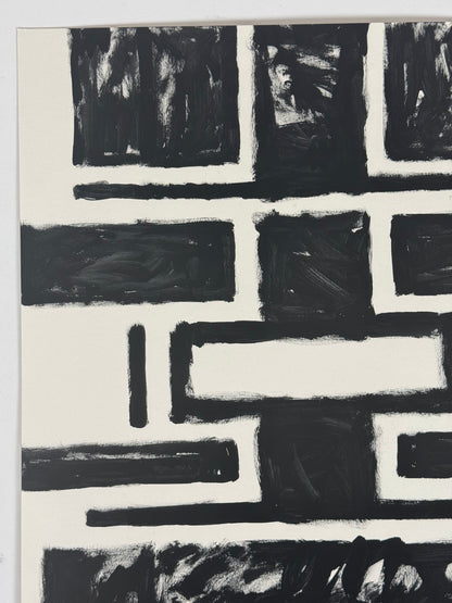 Monochromatic Original Artwork No.307- ARTHUR ALLAN WILSON, Scottish | 1944-2024