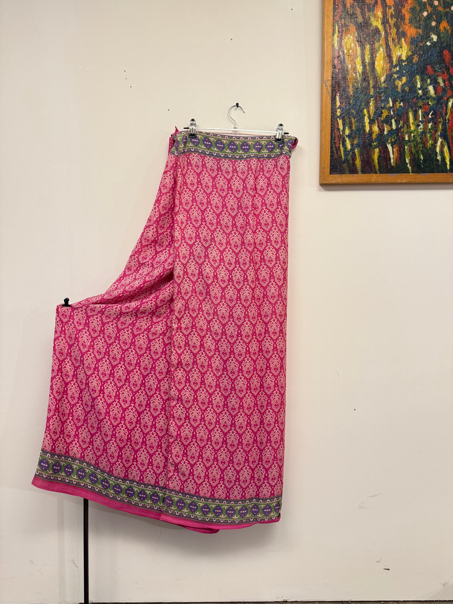 Vintage Pure Silk Saree Fabric