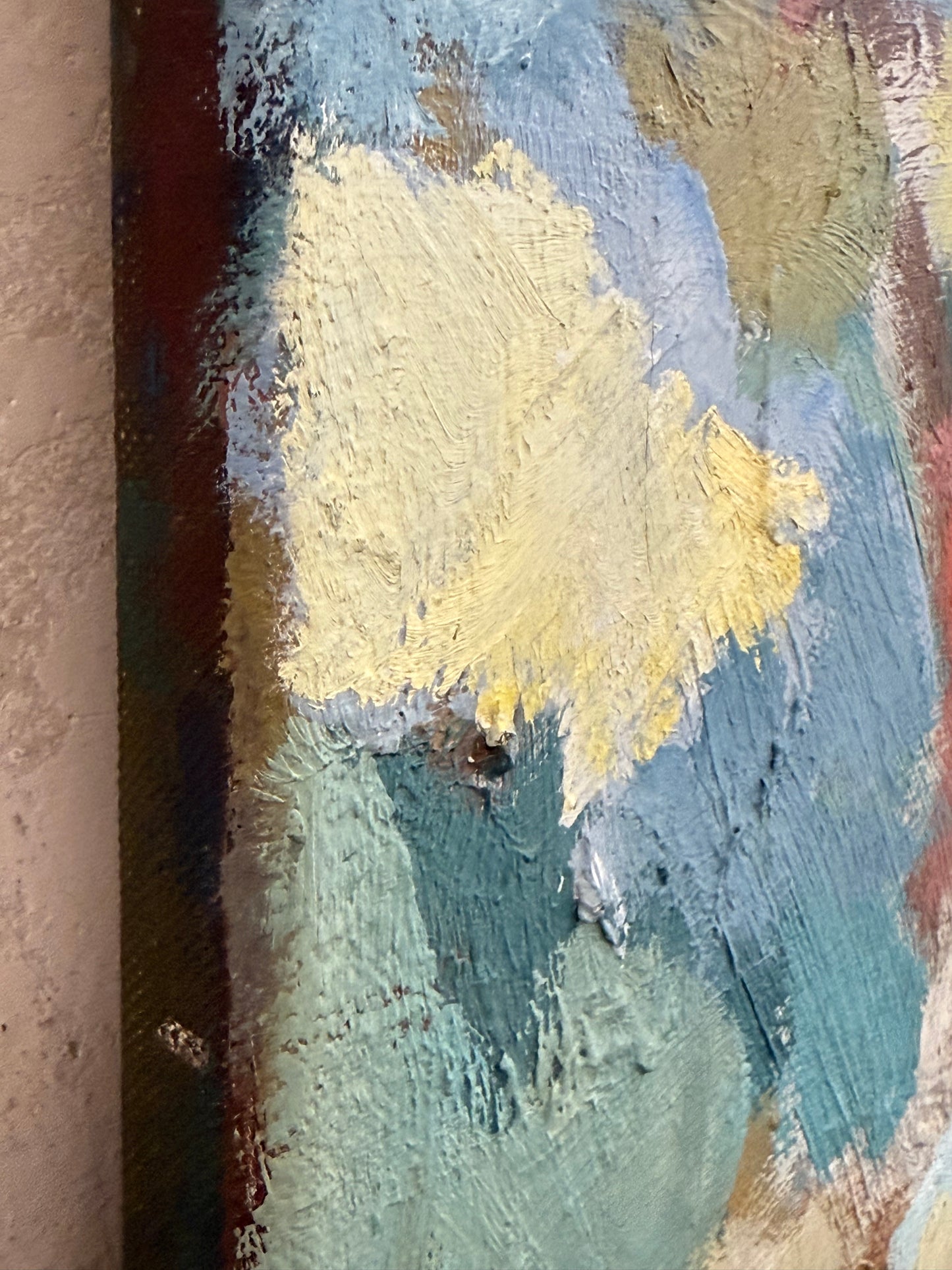 Abstract Expressionist Landscape Oil