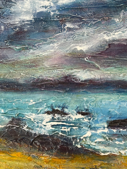 Seascape - ROSEMARY EVA WELLS (nee Broom), Scottish | 1932-2025
