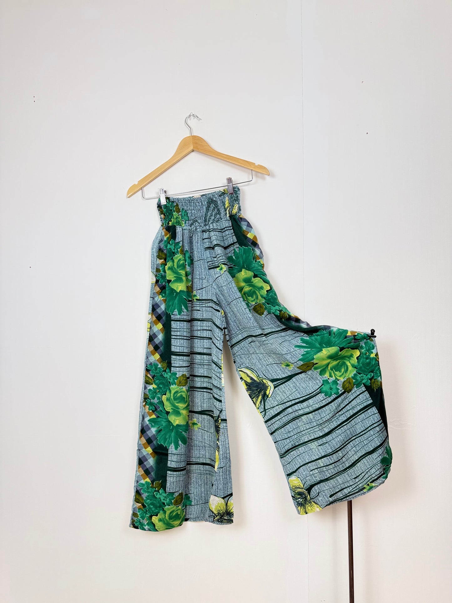Vintage Saree Silk Trousers & Shirt Co-ordinated Set