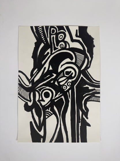 Monochromatic Original Artwork No.312 - ARTHUR ALLAN WILSON, Scottish | 1944-2024