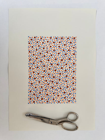 Pointillist Ink on Paper Original Artwork No.37- ARTHUR ALLAN WILSON, Scottish | 1944-2024
